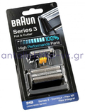 Πλέγμα και μαχαίρι 31B ξυριστικής μηχανής Braun 81387938
