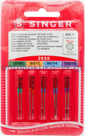 SINGER sewing machine needles set of 10 pieces (2 pcs. From all numbers) 823R ORIGINAL UNIVERSAL