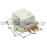 Χρονοδιακόπτης απόψυξης ψυγείου PARAGON ανά 6 ώρες για 25 λεπτά 220volt TMDC625-1