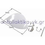 Κλείστρο πόρτας πλυντηρίου ρούχων ARISTON / INDESIT C00075323