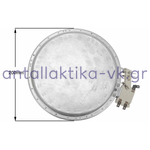 Εστία κεραμική διπλή 1700 / 400watt 220volt Φ200+95mm με 5 άκρα