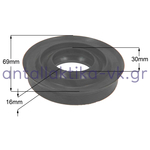 Τσιμούχα 30 X 62 / 69 X 9,5 / 16mm πλυντηρίου ρούχων BRANDT / FAGOR  55X3678