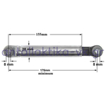 Αμορτισέρ πλυντηρίου ρούχων SIEMENS / BOSCH 120N, Φ8mm  118869 ΤΕΜ.1