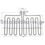 Αντίσταση ψηστιέρας διπλή ΘΑΥΜΑ  220Volt, 1400W+1400W, 48 Χ 30cm