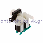 Double straight washing machine valve with flow meter PITSOS / SIEMENS / BOSCH 606001