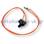 Radiator heater with 2 wires - orange PITSOS / SIEMENS / BOSCH / WHIRLPOOL 068191
