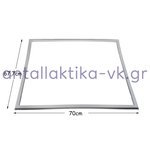 Λάστιχο πόρτας κατάψυξης ψυγείου 67 X 69,5 cm BOSCH / PITSOS / SIEMENS ... original 688473