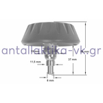 Βαλβίδα λειτουργίας πλήρης μαύρη χύτρας FISSLER 1163101700