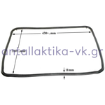 Kitchen door oven gasket 42.5X31 KORTING with double hooks 547120