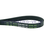 Ιμάντας στεγνωτηρίου 330PHE μοτέρ SIEMENS 600151