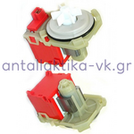 Αντλία αποχέτευσης πλυντηρίου με 4 κλιπ BOSCH / SIEMENS 144484