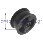 Τροχαλία τεντωτήρα ιμάντα στεγνωτηρίου AEG / ZANUSSI / ELECTROLUX