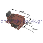 Διακόπτης πλυντηρίου ρούχων 4 επαφών BOSCH / SIEMENS / PITSOS   160962