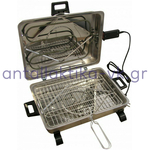 Ψηστιέρα μεσαία Φοίνιξ INOX , 28,5CM X 38CM , 1200W