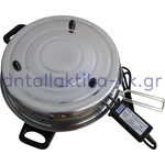 Ψηστιέρα στρογγυλή Φοίνιξ  INOX Φ33CM 1000W