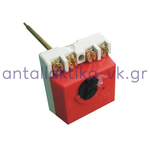 Thermostat water heater with 4 contacts short cigar GENERAL USE