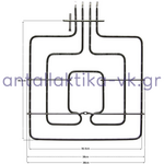 Αντίσταση γκριλ άνω φούρνου SIEMENS BOSCH PITSOS NEFF 2800WATT 220V