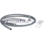 Σωλήνας σπιράλ αποχέτευσης στεγνωτηρίου SIEMENS / BOSCH 2m, Φ7mm, 12013826