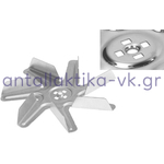 Φτερωτή μοτέρ αερόθερμου φούρνου SIEMENS / BOSCH / PITSOS (4 τρύπες) 650472