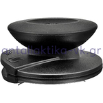 Handle with black rosette, pot lid / pan FISSLER SOLAR / CORONAL 1110100690 OR.