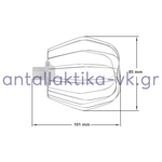 Αναδευτήρας μαρέγκας μίξερ BRAUN 3210 ΨΙΛΟΣ BR67051257