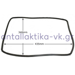 Φλάντζα φούρνου πόρτας κουζίνας AEG 43,5X34 ανάποδα γαντζάκια