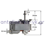 Μοτέρ αερόθερμου φούρνου κουζίνας AEG / ZANUSSI / ELECTROLUX 3890813045