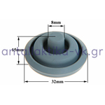 Μεμβράνη βαλβίδας στην λαβή καπακιού χύτρας ταχύτητος WMF 6093109502