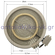 Ceramic hob double 1700 / 700watt 220volt Φ200 / 125mm with 5 ends