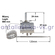 Kitchen oven thermostat 50-250°C 2 contacts EGO