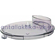 Metal dough bowl lid mixer BRAUN 3210, 3211 BR67000053