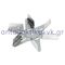 General purpose kitchen fan heater impeller motor (with hole D)